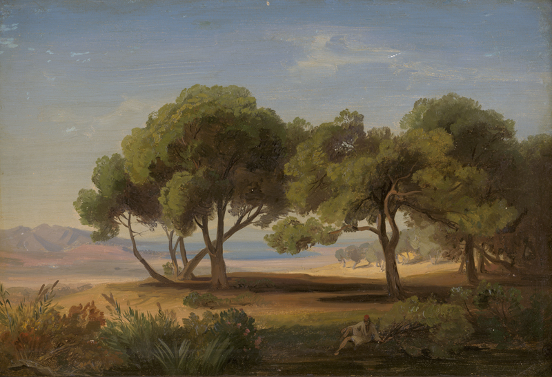 Löffler, August: Landschaft bei Smyrna (Izmir)