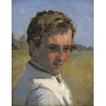 Gertner, Johann Vilhelm: Porträt eines jungen Mannes in der Mittagshitze