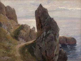 Preller d. J., Friedrich: Der Polyphem-Felsen auf Capri