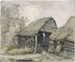 Niederländisch: 18. Jh. Fischerhütten