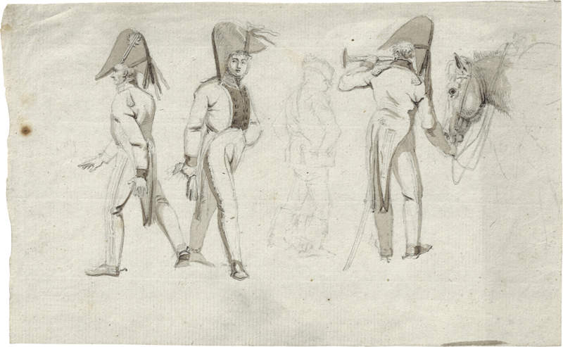 Erhard, Johann Christoph: Französische Soldaten