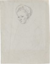 Overbeck, Friedrich - zugeschrieben: Bildnis einer jungen Frau