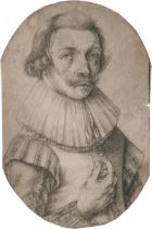 Niederländisch: um 1620. Brustbildnis eines Mannes