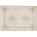 Langhans, Carl Gotthardt: Entwurf für einen Deckenspiegel mit Putten