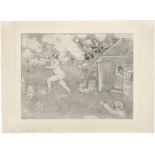 Chagall, Marc: La fuite tout nu