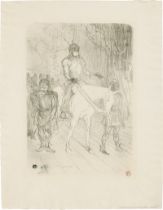 Toulouse-Lautrec, Henri de: Entrée de Brasseur, dans Chilpéric
