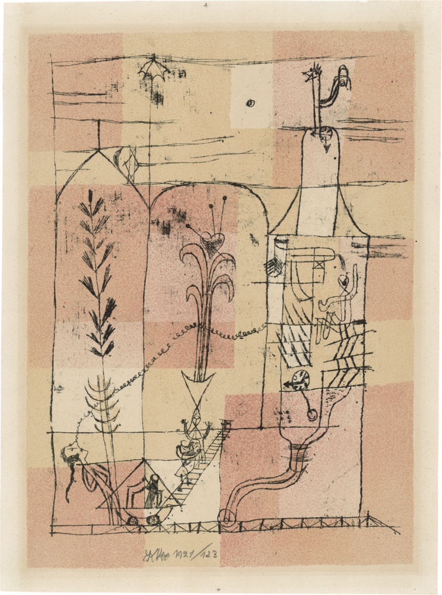 Klee, Paul: Hoffmanneske Szene