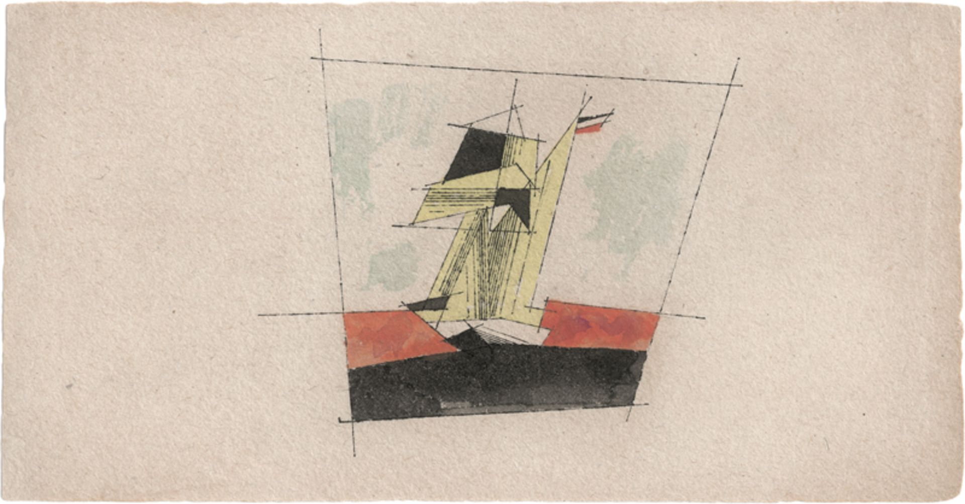 Feininger, Lyonel: Sailing Ship