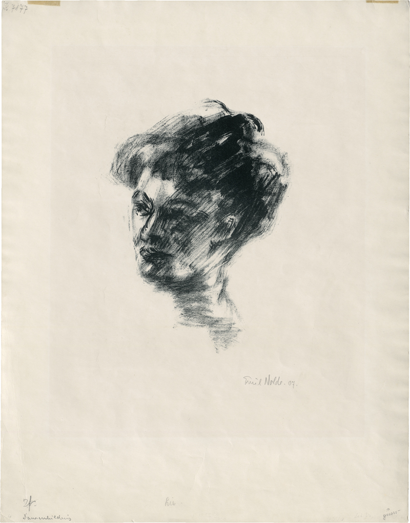 Nolde, Emil: Lis (Lis Vilstrup)