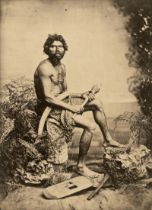 Lindt, John William: Studio portraits of Aboriginal Australians