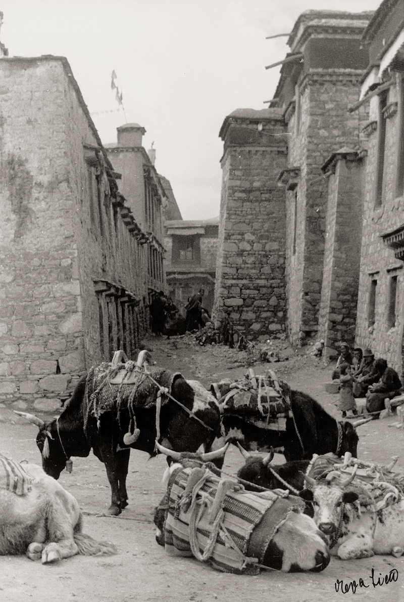 Siao, Eva: Views of Lhasa including street vendors, portraits as we... - Image 2 of 2