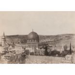 Salzmann, Auguste: Jerusalem, Mosqué d'Omar, coté Ouest