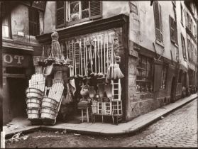 Atget, Eugène / Pierre Gassmann: Boutique rue Ste Foy 26, Paris