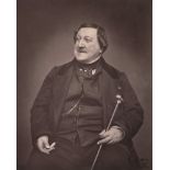 Carjat, Étienne: Portrait of Gioachino Rossini