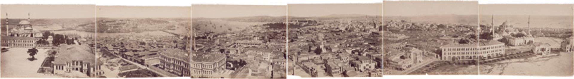 Bonfils, Félix: Panorama of Constantinople from the Fire Tower of Beyazi...