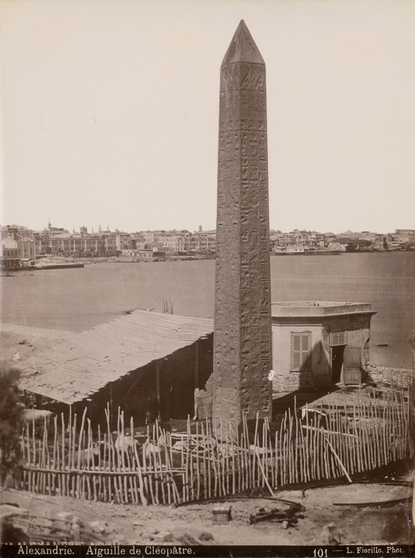 Egypt/Ottoman Empire: Views of Alexandria, Cairo, artefacts in the Boulaq Muse...