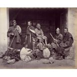 Bourne, Samuel: Group of Bhutanese people, Darjeeling