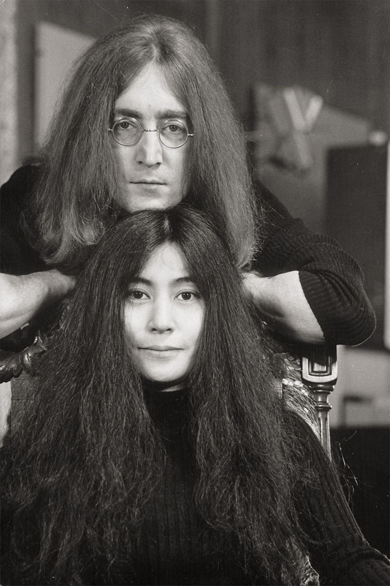 Blau, Tom: John Lennon and Yoko Ono in N.Y.