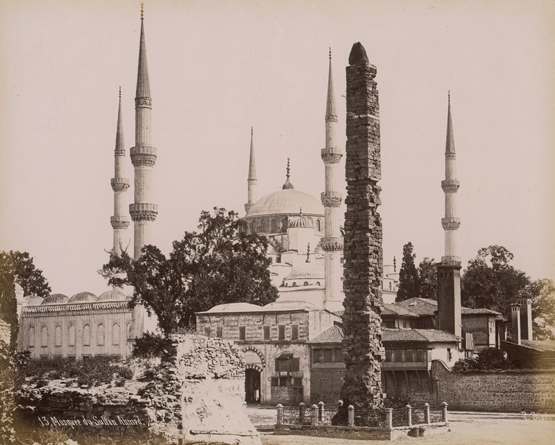 Ottoman Empire: Travel album with portraits of people, landscapes and ci...