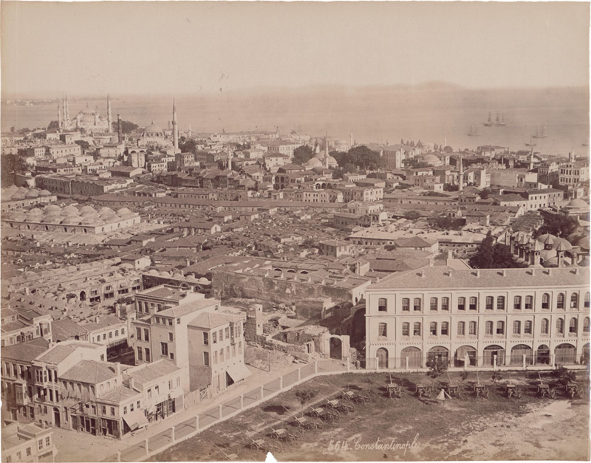 Bonfils, Félix: Panorama of Constantinople from the Fire Tower of Beyazi... - Bild 6 aus 7