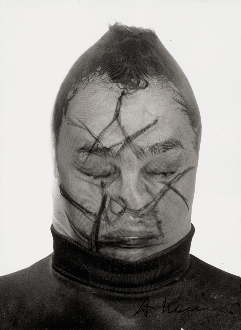 Rainer, Arnulf: From the series "Face Farce"