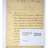 Argenson, René Louis Marquis d': Brief an Samuel Formey