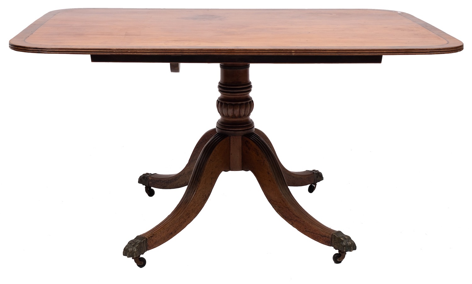 A Regency mahogany breakfast table; - Image 2 of 2