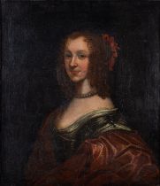 In the style of Sir Peter Lely (British, 1618-1680) Portrait of The Countess of Balcarres,