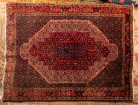 A Senneh rug,