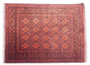 A Turkoman rug,