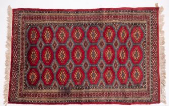 A Pakistan rug of Turkoman design,