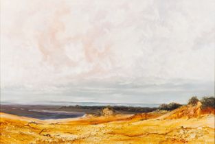 Australian School, 20th Century A coastal landscape Oil on board 49.5 x 74.