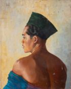 Rupert Pease (British 1906 - 1945) Portrait of a man Oil on canvas 51 x 40.