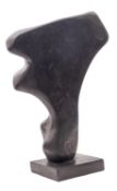 A bronzed resin sculpture Torso III, modelled after the original by Barbara Hepworth,