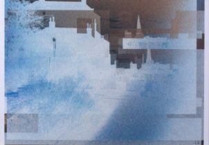 Luca M. Damiani (Italian, Contemporary) 'Recoding Cities', 2016 Print 20 x 28.