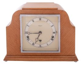 Elliott, London, a chiming mantel clock, 1930s,