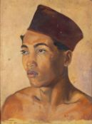 Rupert Pease (British 1906 - 1945) Portrait of a man Oil on canvas 40 x 29.