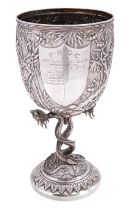 A late 19th Century Chinese export silver Shooting Trophy by Wang Hing & Co.