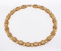 A Christian Dior, a vintage collar necklace, signed, faux pearl necklace with paste clasp coral,