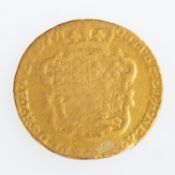 A George III sovereign coin, weight 7.