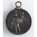 A Crimea Medal to 'George Harwood 19th Regt', (poor condition,