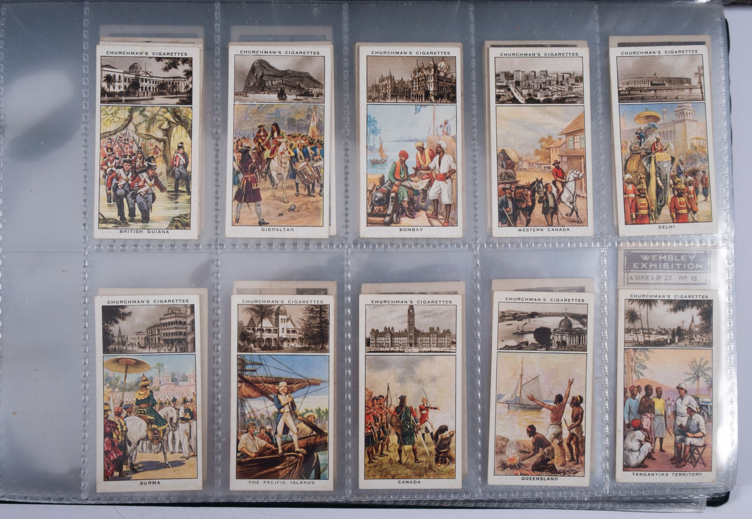 Cigarette and trade cards, an accumulation of sets and part sets, in nine albums,