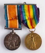 A WWI pair War Medal and Victory Medal, ' 9747 Pte J.