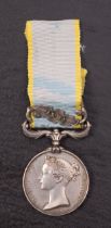 A Crimea Medal with Alma claps,