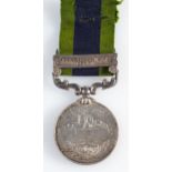 A George V India General service Medal with Afghanistan NWF 1919 clasp to '9160 Pte C Cole 2 Bn Som