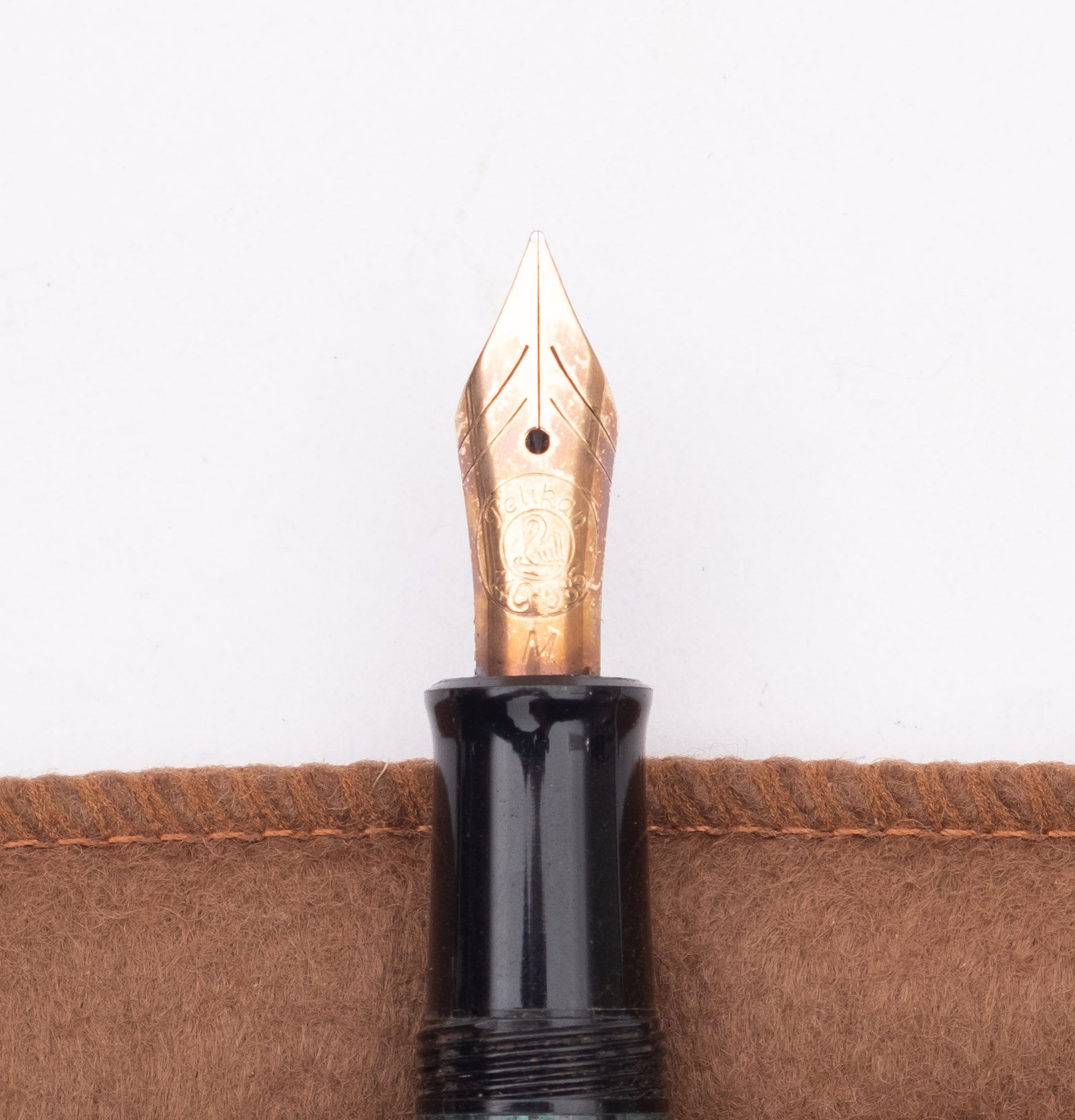 Walfront Piston Fill Fountain Pen Set - 4 Transparent Color Pens With Gold Fine Nibs