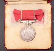 An Elizabeth II British Empire Medal in case of issue to 'Miss Doris Beadle'