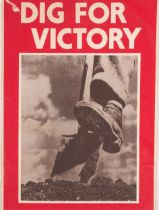 A propaganda poster 'Dig For Victory',