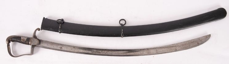 A British 1796 pattern light Infantry sword,