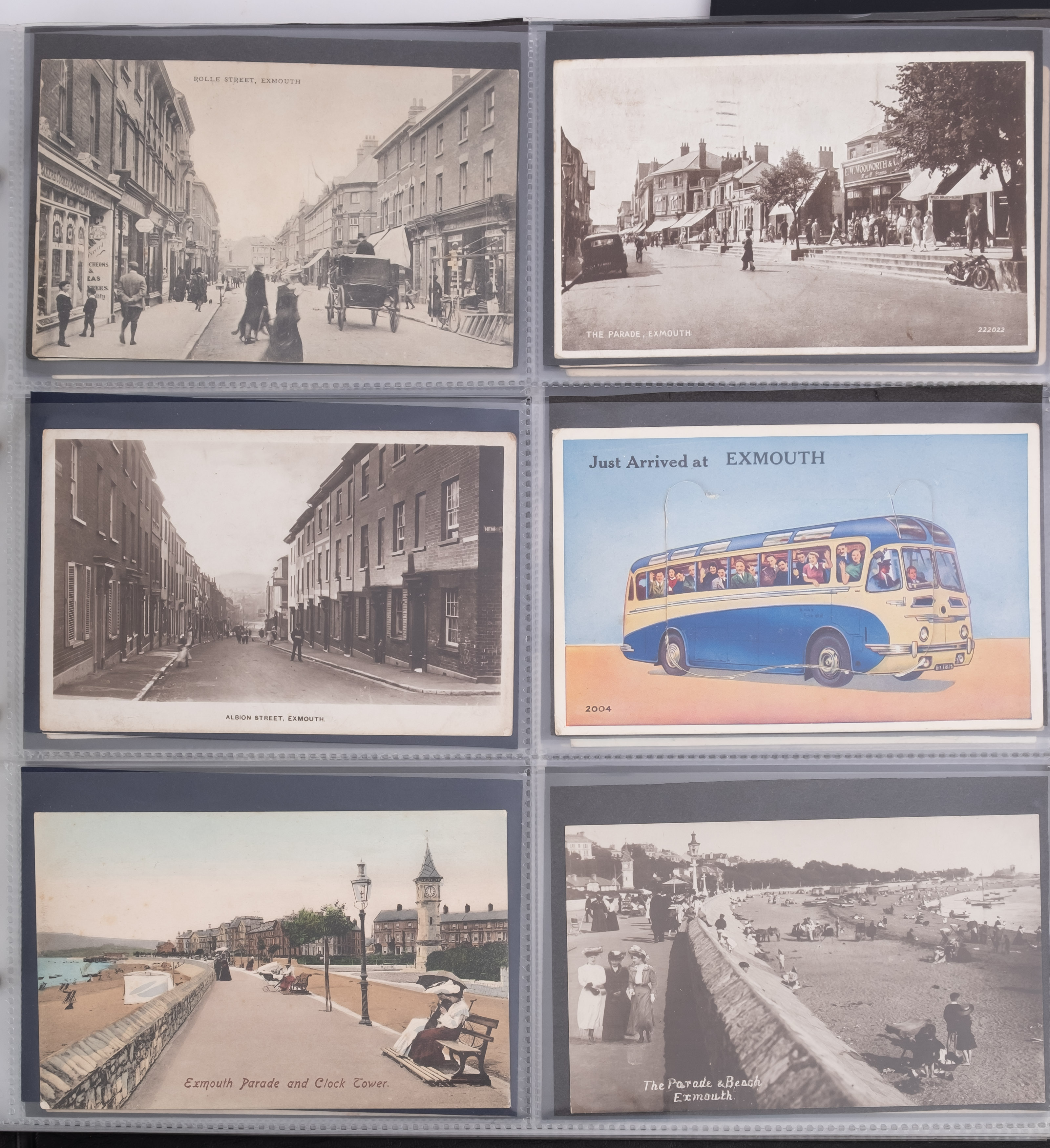 Postcards, UK Topography, three modern albums and loose, including: approx. 160 A. R,. - Image 4 of 8